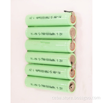 2.4v Ni-mh rechargeable battery of china supplier 4.8volt nimh battery pack